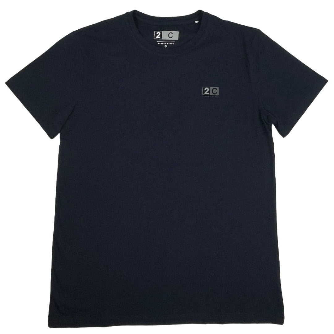 All-Day Comfort Unisex Blue Cotton Tee