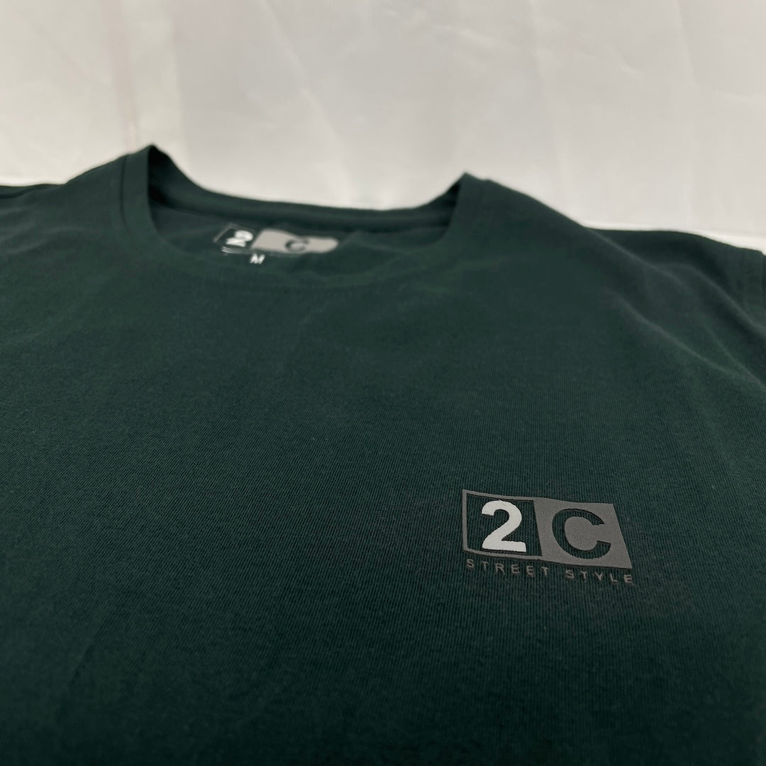 All-Day Comfort Unisex Green Cotton Tee