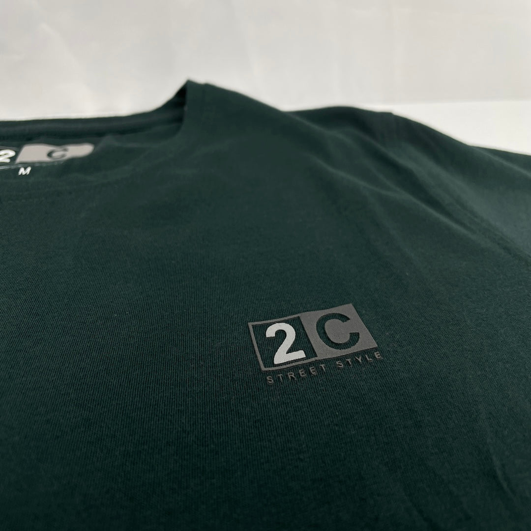 All-Day Comfort Unisex Green Cotton Tee