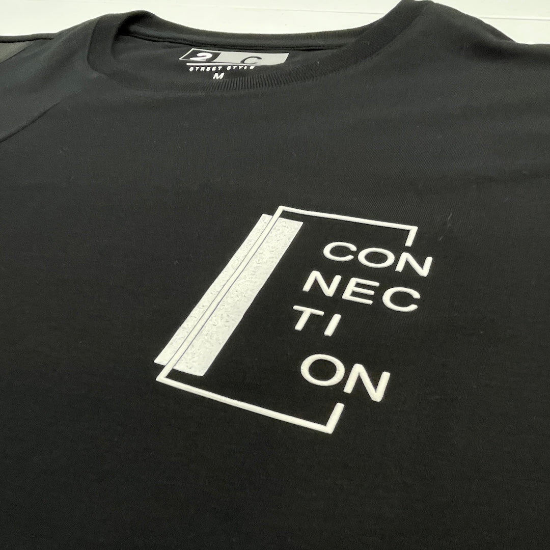 Connection Unique Black T-shirt