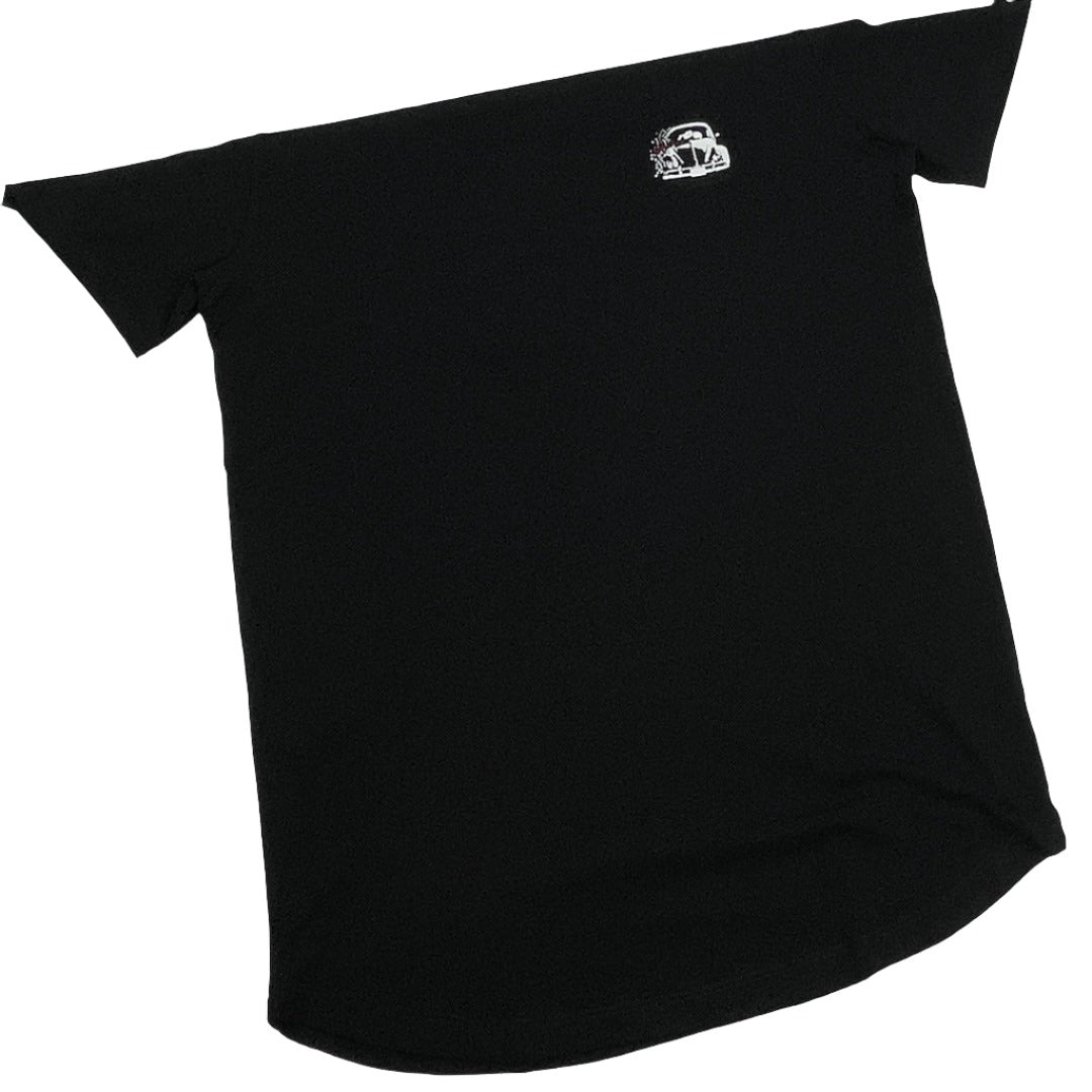 VW Cotton Relaxed Black Tee