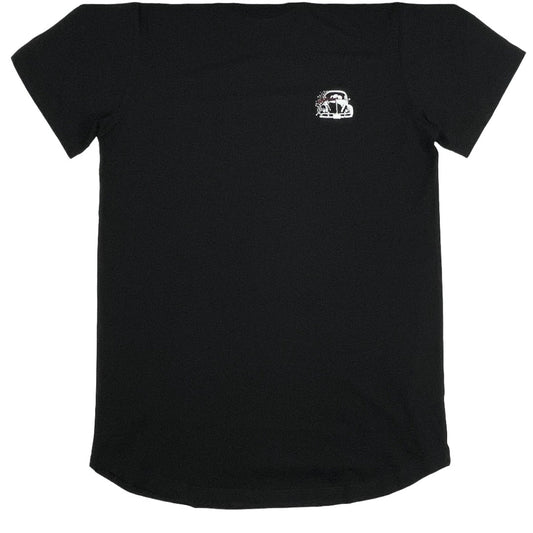 VW Cotton Relaxed Black Tee