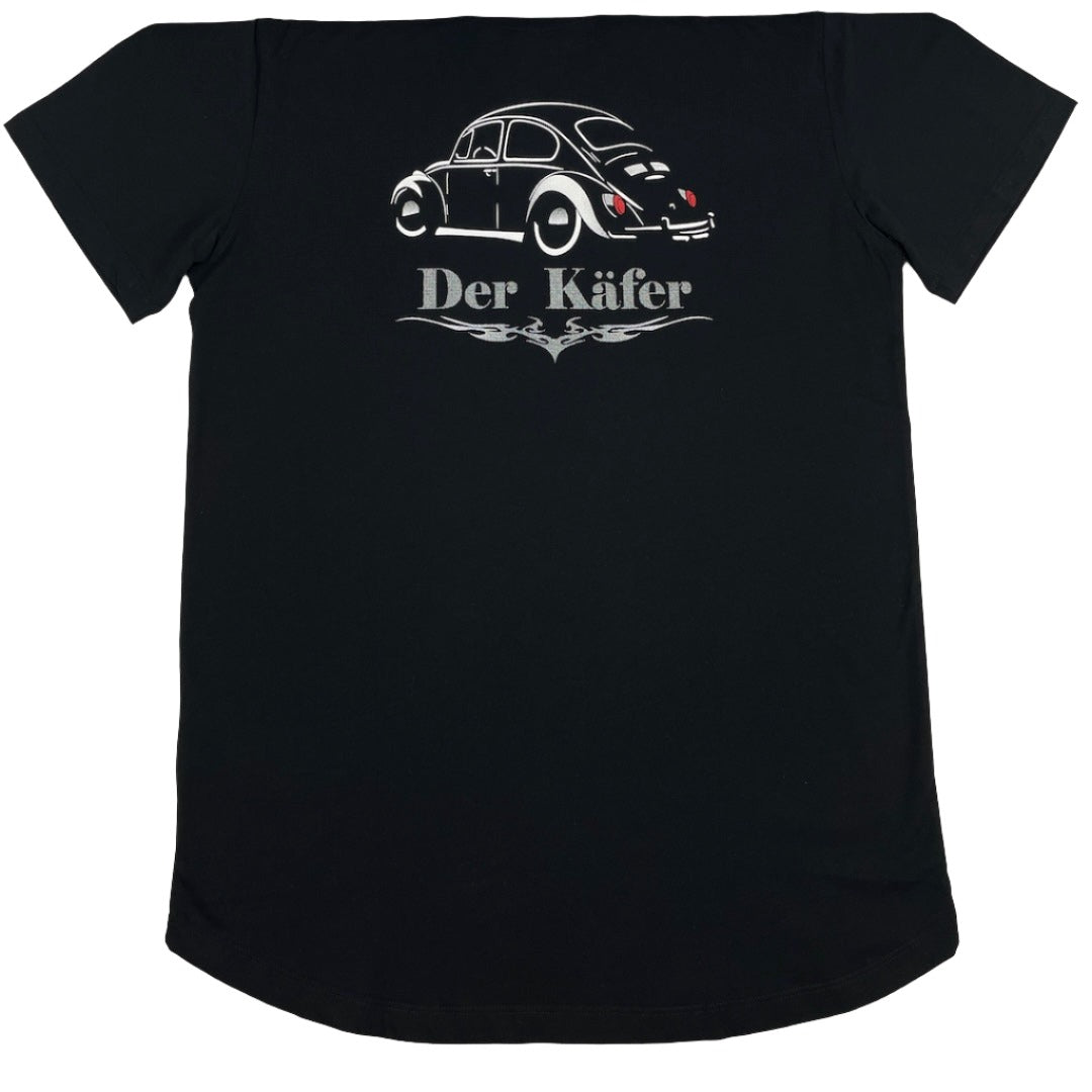 VW Cotton Relaxed Black Tee