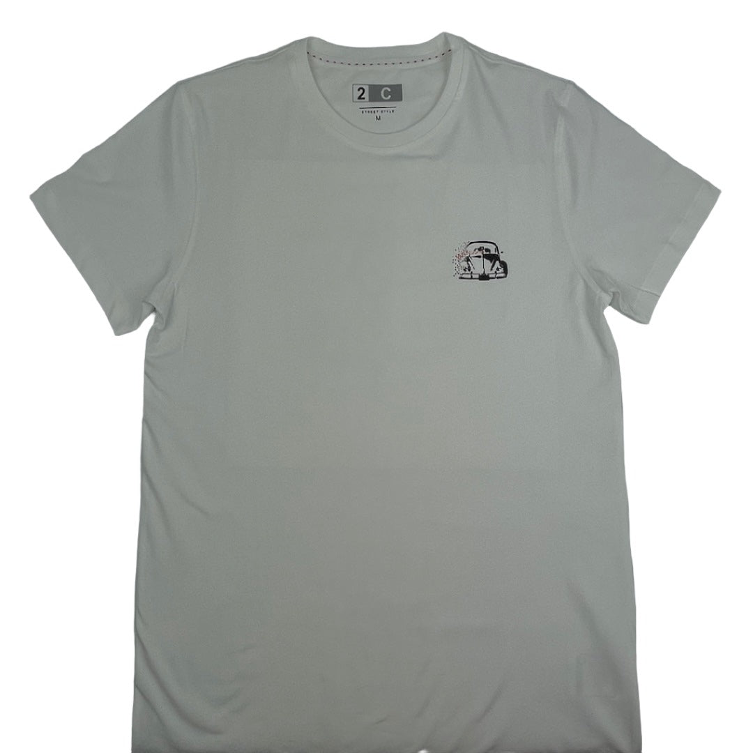 VW Cotton Relaxed White Tee