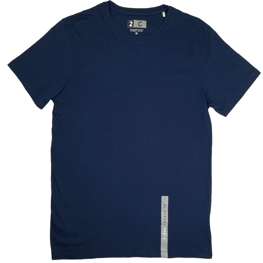 Simple Unisex Classic Blue Cotton Shirt