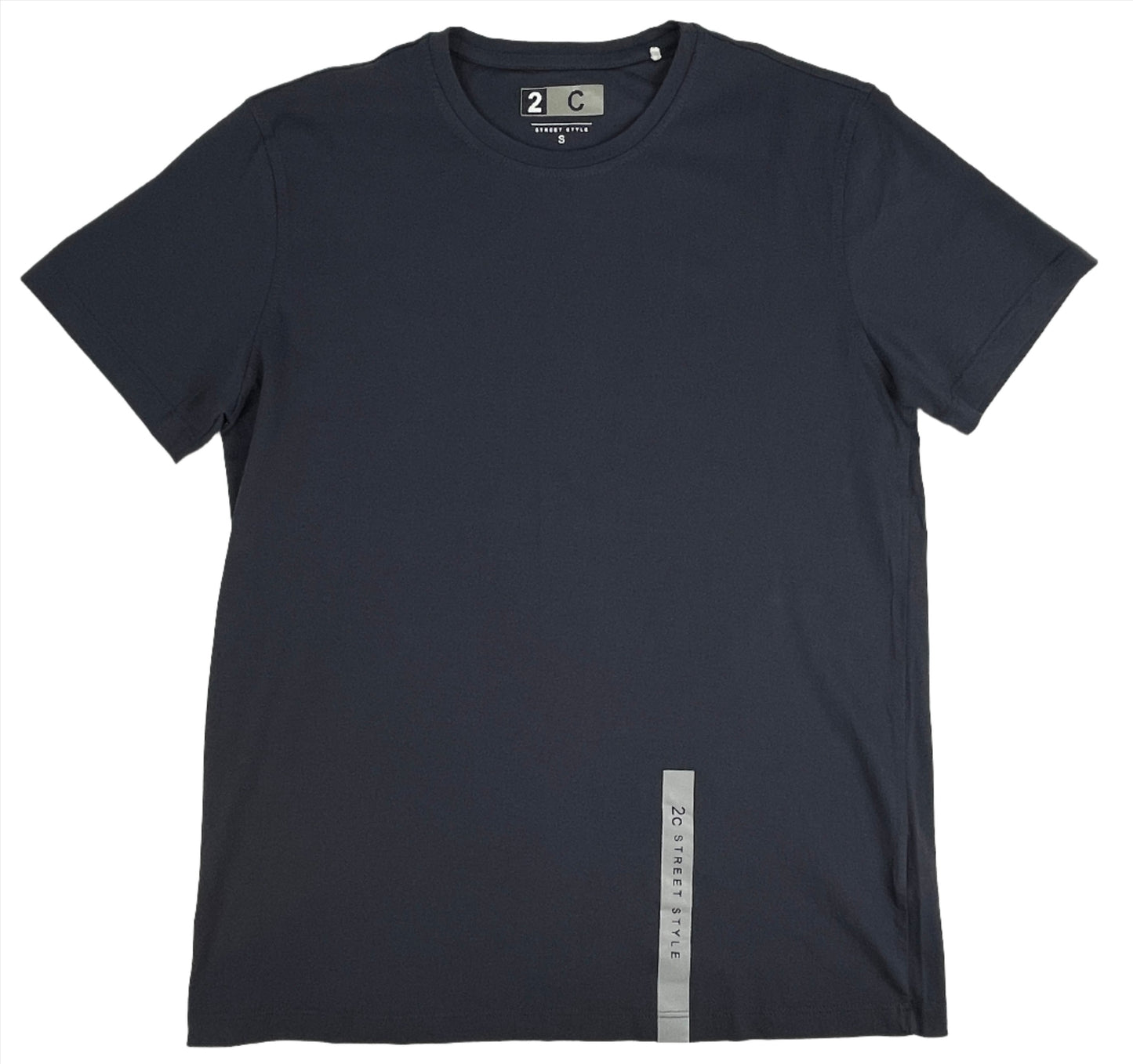 Simple Unisex Classic Dark Grey Cotton Shirt