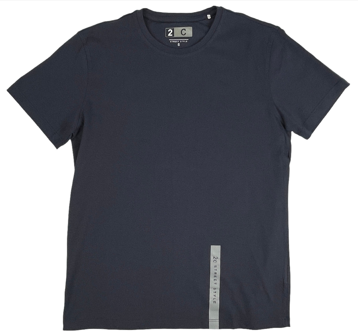 Simple Unisex Classic Dark Grey Cotton Shirt