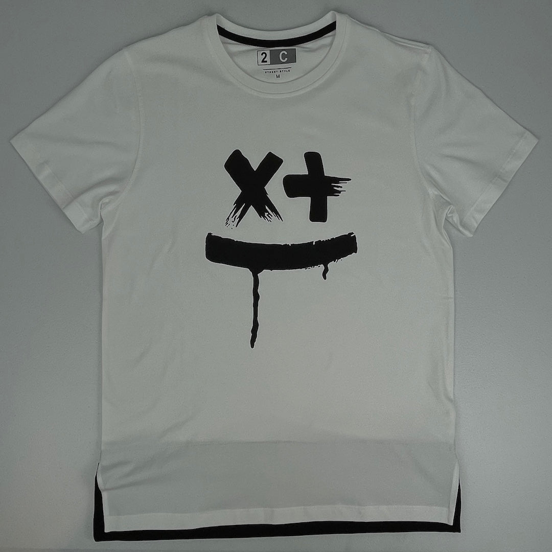 Unisex Short Sleeve White Cotton Shirt