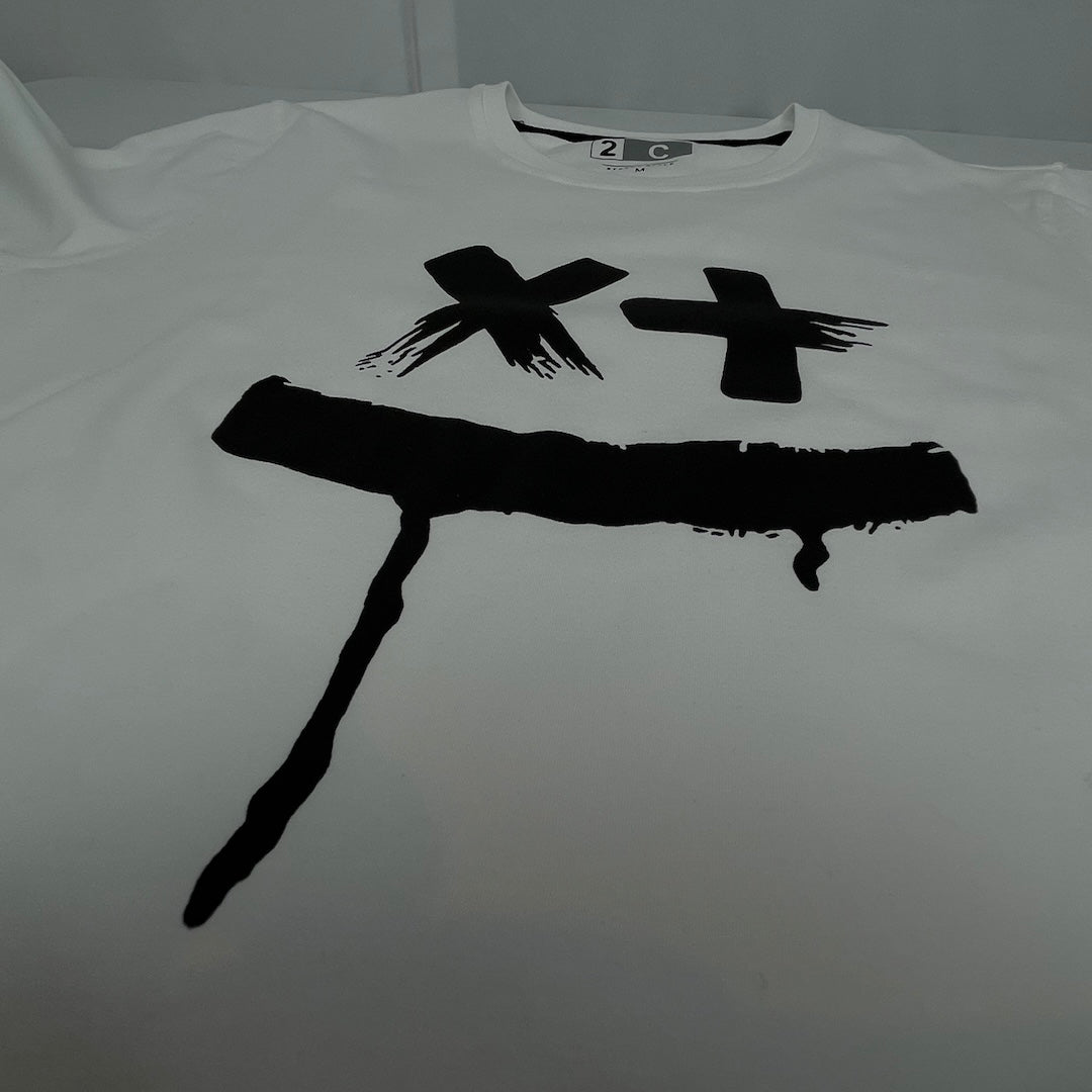 Unisex Short Sleeve White Cotton Shirt